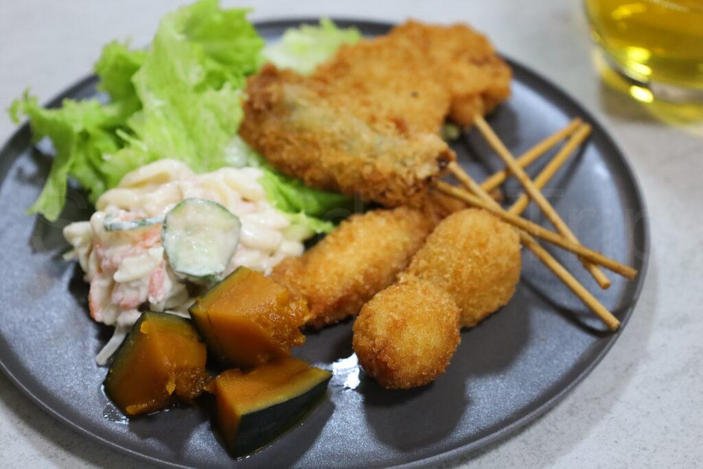 実際にARAS食器を使って盛り付けした写真