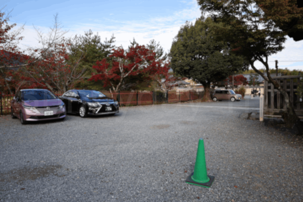 京都嵐山祐斎亭(ゆうさいてい)駐車場