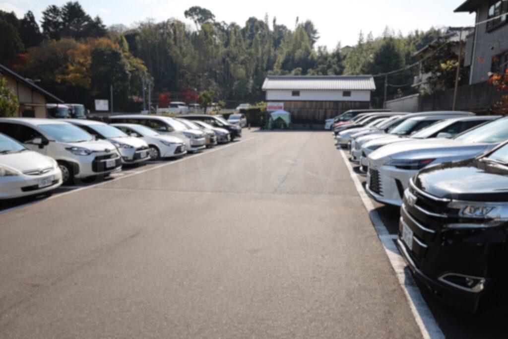 平等院鳳凰堂駐車場