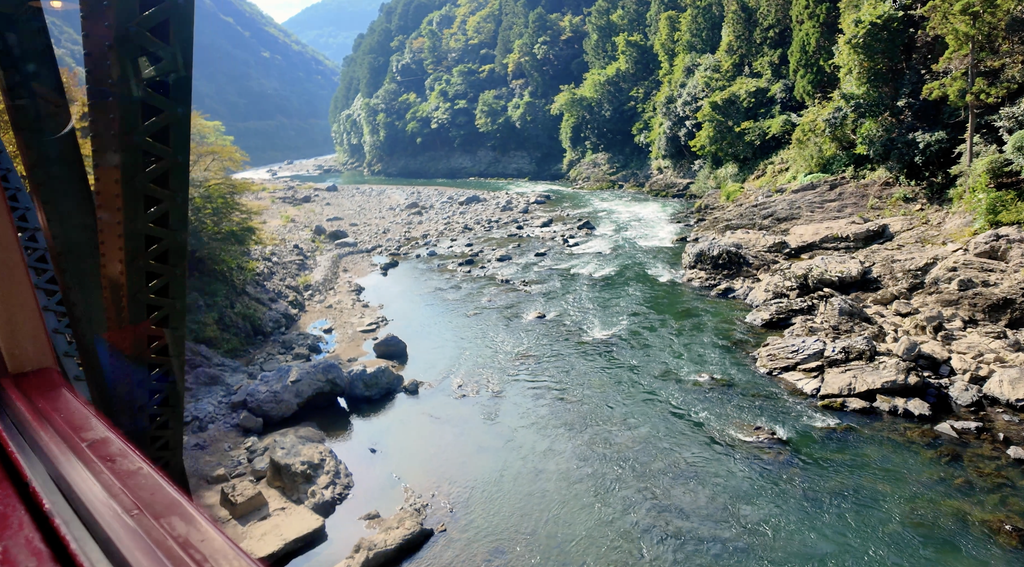 嵐山 嵯峨野トロッコ列車
